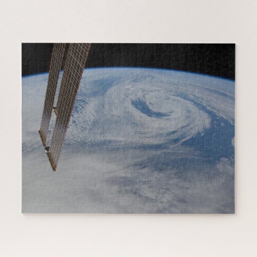 Een mid-atlantisch lagedruksysteem. legpuzzel (Horizontaal)