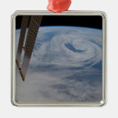 Een mid-atlantisch lagedruksysteem. metalen ornament (Voorkant)