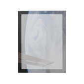 Een mid-atlantisch lagedruksysteem. notitieblok (Linkerzijde)