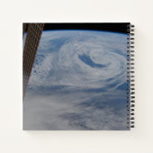 Een mid-atlantisch lagedruksysteem. notitieboek (Achterkant)