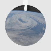 Een mid-atlantisch lagedruksysteem. ornament (achterkant)