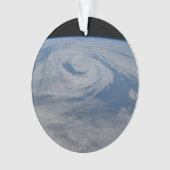 Een mid-atlantisch lagedruksysteem. ornament (voorkant)