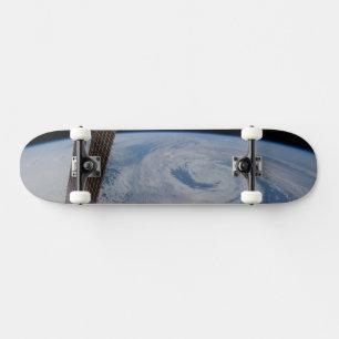 Een mid-atlantisch lagedruksysteem. persoonlijk skateboard
