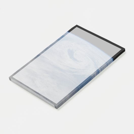 Een mid-atlantisch lagedruksysteem. post-it® notes (Schuin)