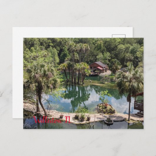 Een middag bij Cedar Lakes Briefkaart (Voorkant / Achterkant)