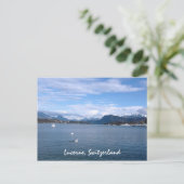 Een middag door het Lucerne-meer Briefkaart (Staand voorkant)