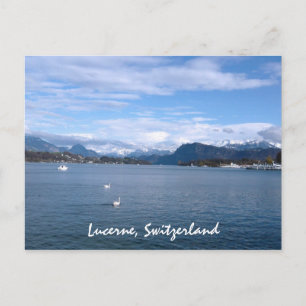 Een middag door het Lucerne-meer Briefkaart
