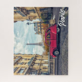 Een middag in Parijs, Frankrijk Legpuzzel (Verticaal)