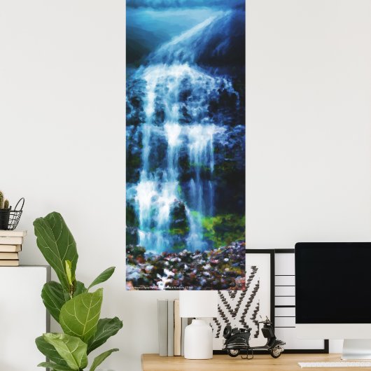 Een middag om de Herfsten van Spray Poster (Thuiskantoor)