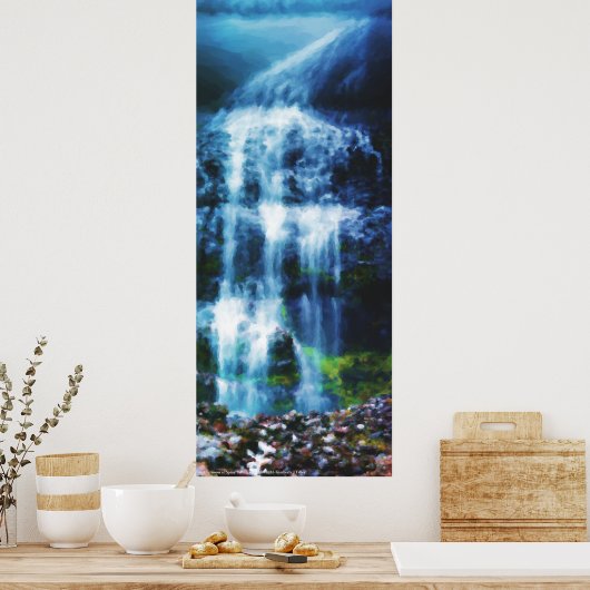 Een middag om de Herfsten van Spray Poster (Keuken)