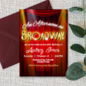 Een middag op Broadway Kaart