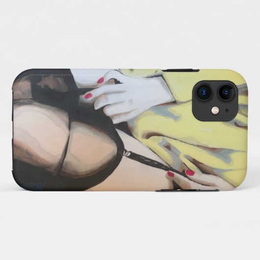 'Een middagaffaire' Schilderij op een Case-Mate iPhone Case (Achterkant (horizontaal))