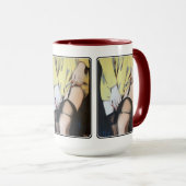 'Een middagaffaire' Schilderij op een Mok (Voorkant rechts)