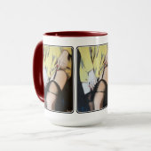 'Een middagaffaire' Schilderij op een Mok (Voorkant links)