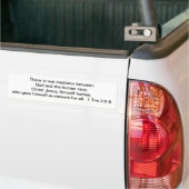 Eén Middelaar voor Allen Bumpersticker (Op Truck)