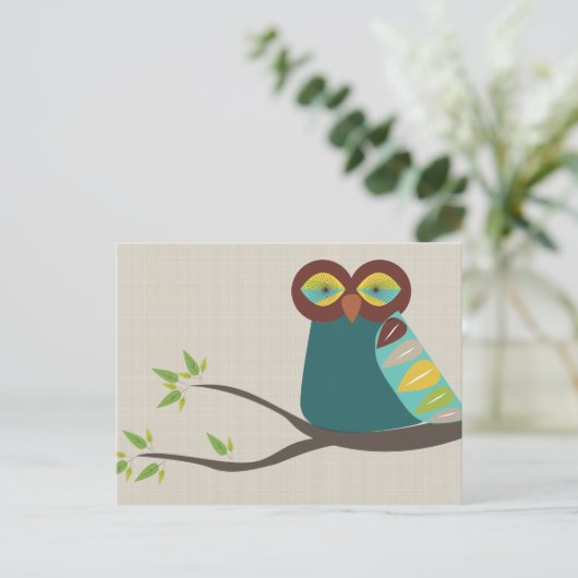 Een middeleeuwse moderne boomgaard Briefkaart (Staand voorkant)