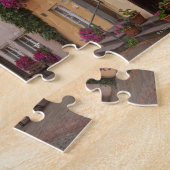 Een middeleeuwse stad die ongewoon goed bewaard wo legpuzzel (Zijkant)