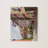 Een middeleeuwse stad die ongewoon goed bewaard wo legpuzzel (Verticaal)