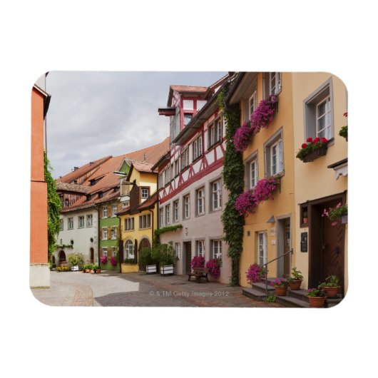 Een middeleeuwse stad die ongewoon goed bewaard wo magneet (Horizontaal)