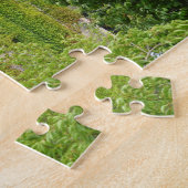 Een middelkwaadaardig kasteel komt uit het bos - P Legpuzzel (Zijkant)