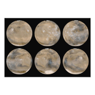 Een Midden-Noordelijke zomer/Zuidelijke winter op  Foto Afdruk