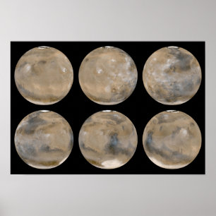 Een Midden-Noordelijke zomer/Zuidelijke winter op  Poster