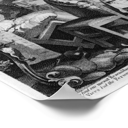 Een middennachtelijke moderne discussie poster (Hoek)