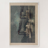 Een middernacht-race op de Mississippi Legpuzzel (Verticaal)