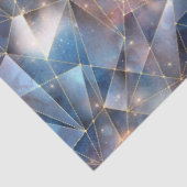 Een midnight Crystal Series Design 5 Tissuepapier (Detail)