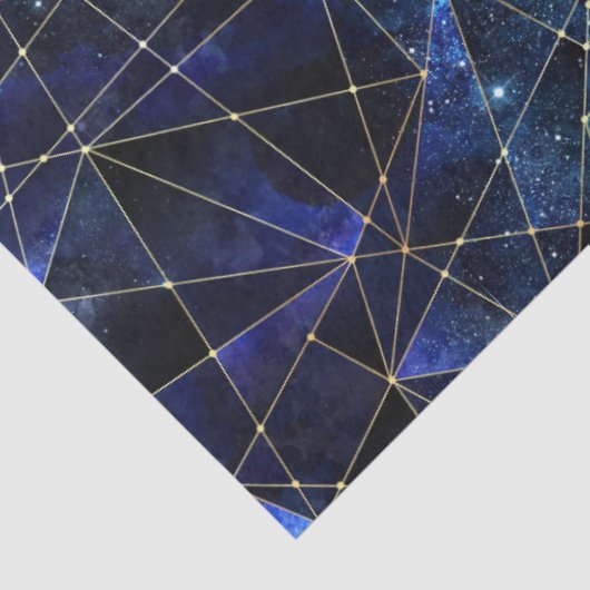 Een midnight Crystal Series-ontwerp 4 Tissuepapier (Detail)