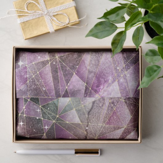 Een midnight Crystal Series-ontwerp 8 Tissuepapier (Geschenk)