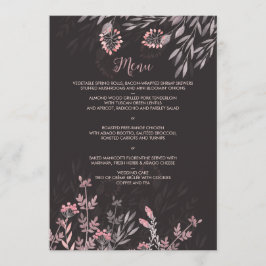 Een midzomernacht droom bruiloft Menu