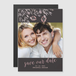 Een midzomernacht droom bruiloft Save the Date Magnetische Uitnodiging