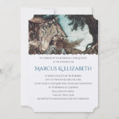 Een midzomernacht droom bruiloft uitnodiging (Achterkant)