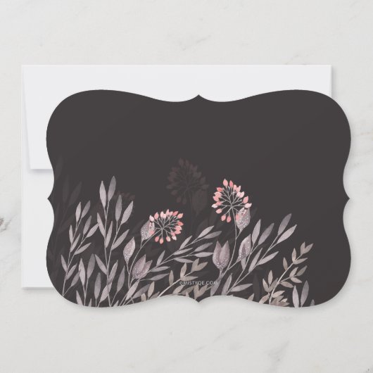 Een midzomernacht droom bruiloft Vrijgezellenfeest Kaart (Achterkant)