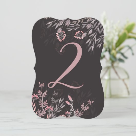 Een midzomernacht droomtafel 2 dubbelzijdig kaart (Staand voorkant)