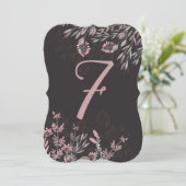 Een midzomernacht droomtafel 7 dubbelzijdig kaart (Staand voorkant)