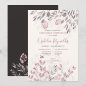 Een Midzomernacht Eerste Heilige Communie Kaart (Voorkant / Achterkant)