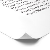 Een midzomernacht van de droom bruiloft zitgrafiek poster (Hoek)