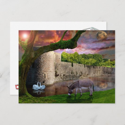 Een midzomernachting droom. briefkaart (Voorkant / Achterkant)