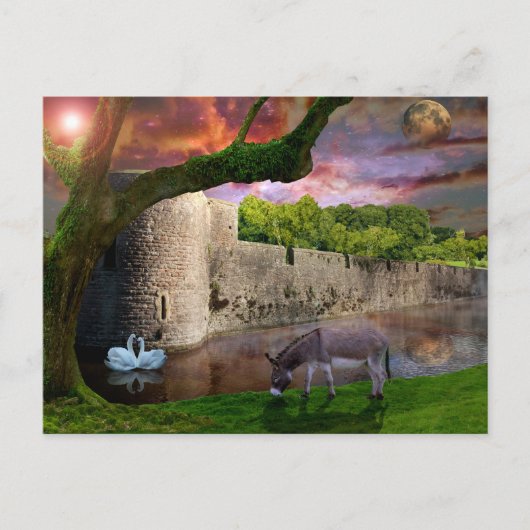 Een midzomernachting droom. briefkaart (Voorkant)