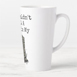 "Een mijl in mijn laarzen" Latte Mok