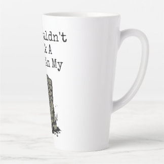 "Een mijl in mijn laarzen" Latte Mok