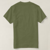 "Een mijl in mijn laarzen" T-shirt (Design achterkant)