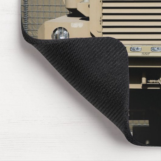 Een mijnbestendig, tegen hinderen beschermd voertu muismat (Hoek)