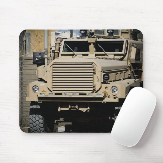 Een mijnbestendig, tegen hinderen beschermd voertu muismat (Met muis)