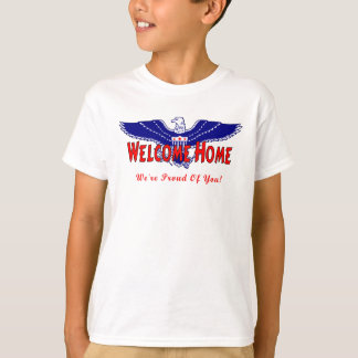 Een militair startpunt t-shirt