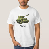 Een militair tasshirt t-shirt (Voorkant)
