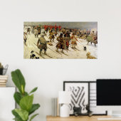 Een militaire campagne in Rusland Poster (Thuiskantoor)