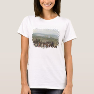 Een militaire campus met milities op paarden, Troo T-shirt